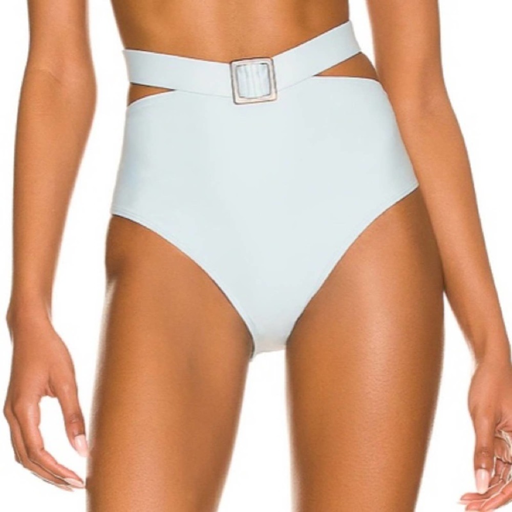 LPA Claudette High Waist Bottom in Baby Blue